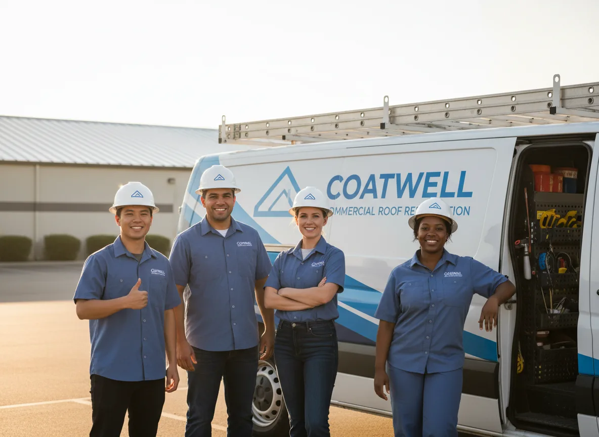 Commercial roof coating company in Smoketown, PA